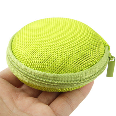 Grid Style Portable Carrying Bag Box for Headphone / Earphone