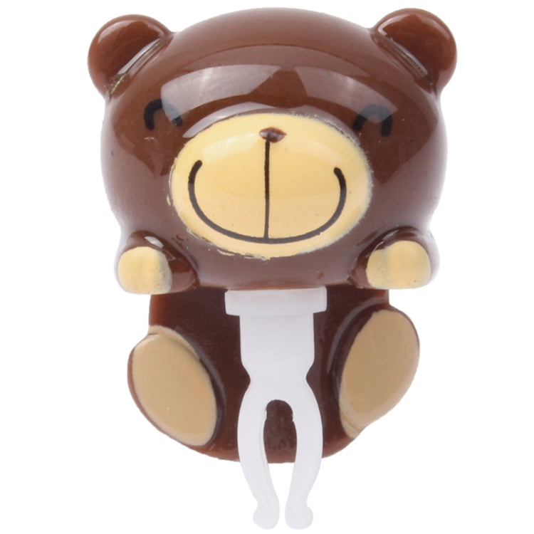 3.5mm Jack Lovely Bear Style Earphone Anti-dust Plug for iPhone 4S & 4 / iPod / iPad