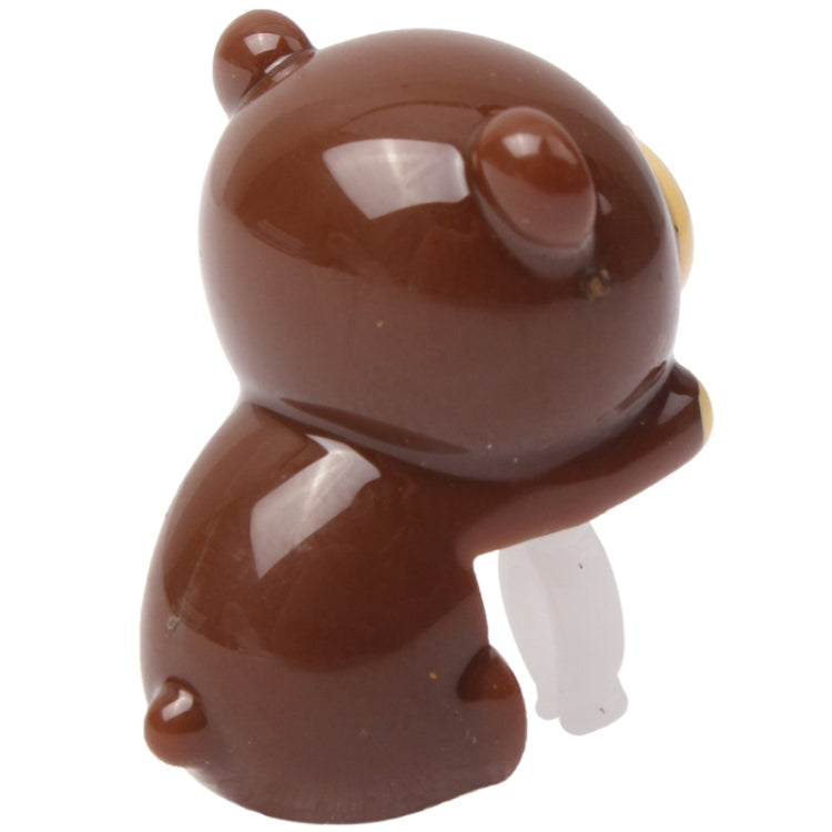 3.5mm Jack Lovely Bear Style Earphone Anti-dust Plug for iPhone 4S & 4 / iPod / iPad