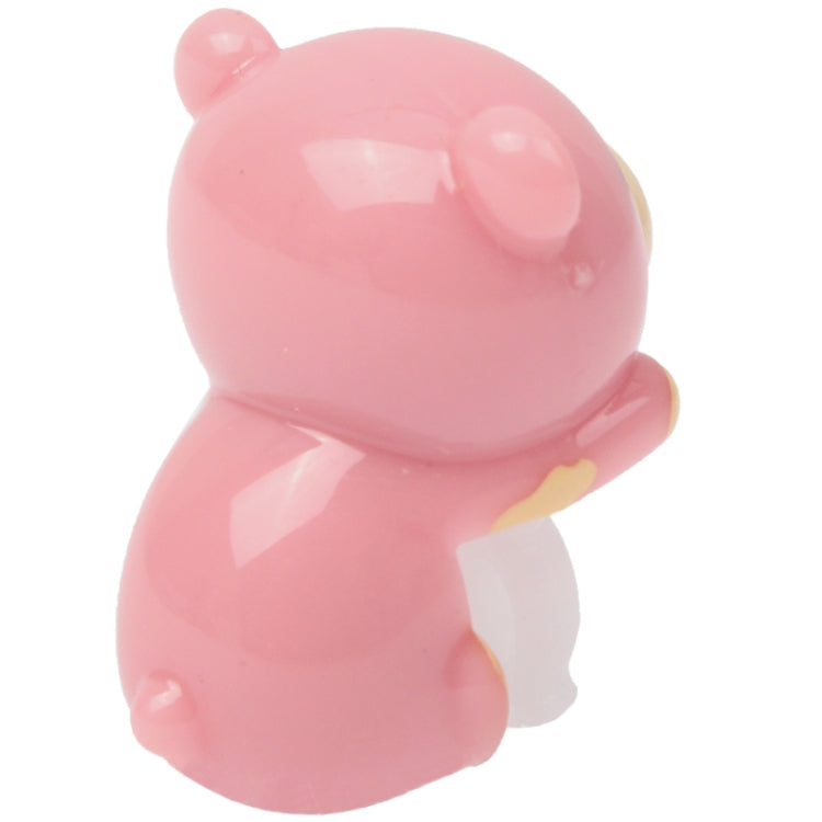 3.5mm Jack Lovely Bear Style Earphone Anti-dust Plug for iPhone 4S & 4 / iPod / iPad