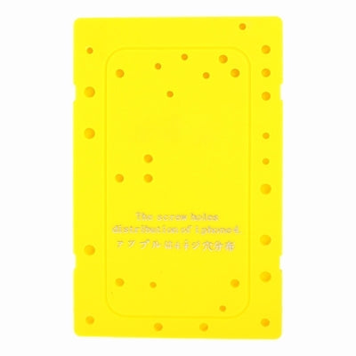 High Quality Mobile Phone Repair Disassemble Screw Plate Tool for iPhone 4, Random Color Delivery