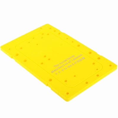 High Quality Mobile Phone Repair Disassemble Screw Plate Tool for iPhone 4, Random Color Delivery
