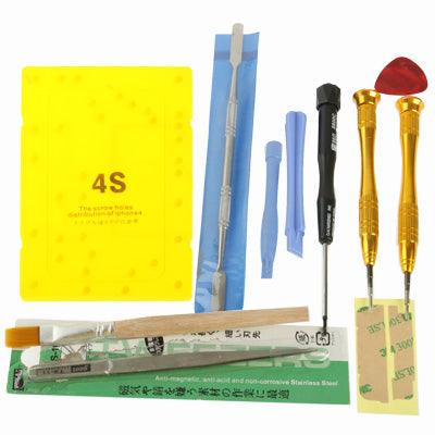 11 in 1 Professional Phone Repair Disassemble Tools for iPhone 4 & 4S / iPhone 5 / iPad / Other Mobile Phone