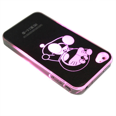 Doraemon Protective Backside Caller Signal Flashing Case for iPhone 4 & 4S (Original Version)