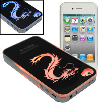 Dragon Protective Backside Caller Signal Flashing Case for iPhone 4 & 4S (Original Version)