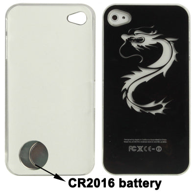 Dragon Protective Backside Caller Signal Flashing Case for iPhone 4 & 4S (Original Version)