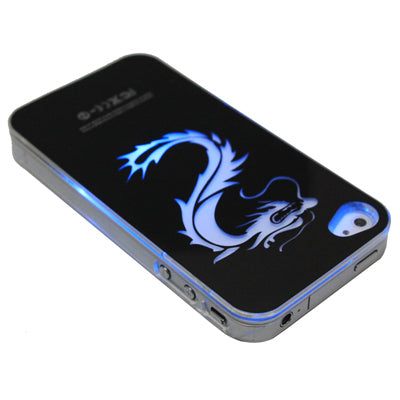 Dragon Protective Backside Caller Signal Flashing Case for iPhone 4 & 4S (Original Version)