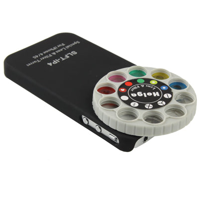 HOLGA Special Lens & Filter Turret Case Cover SLFT-IP4 for iPhone 4 & 4S