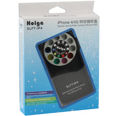 HOLGA Special Lens & Filter Turret Case Cover SLFT-IP4 for iPhone 4 & 4S