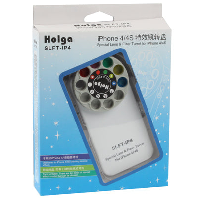 HOLGA Special Lens & Filter Turret Case Cover SLFT-IP4 for iPhone 4 & 4S