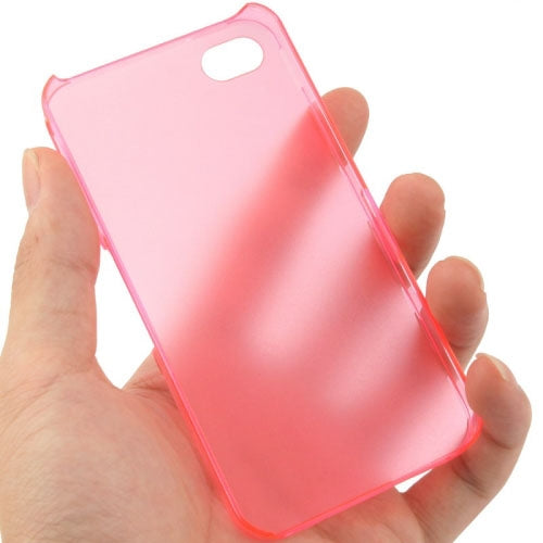 0.5mm Ultra Thin Scrub Plastic Case for iPhone 4 & 4S