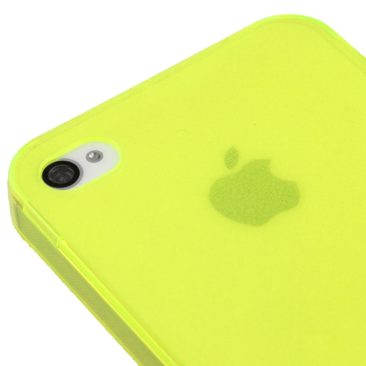 0.5mm Ultra Thin Scrub Plastic Case for iPhone 4 & 4S