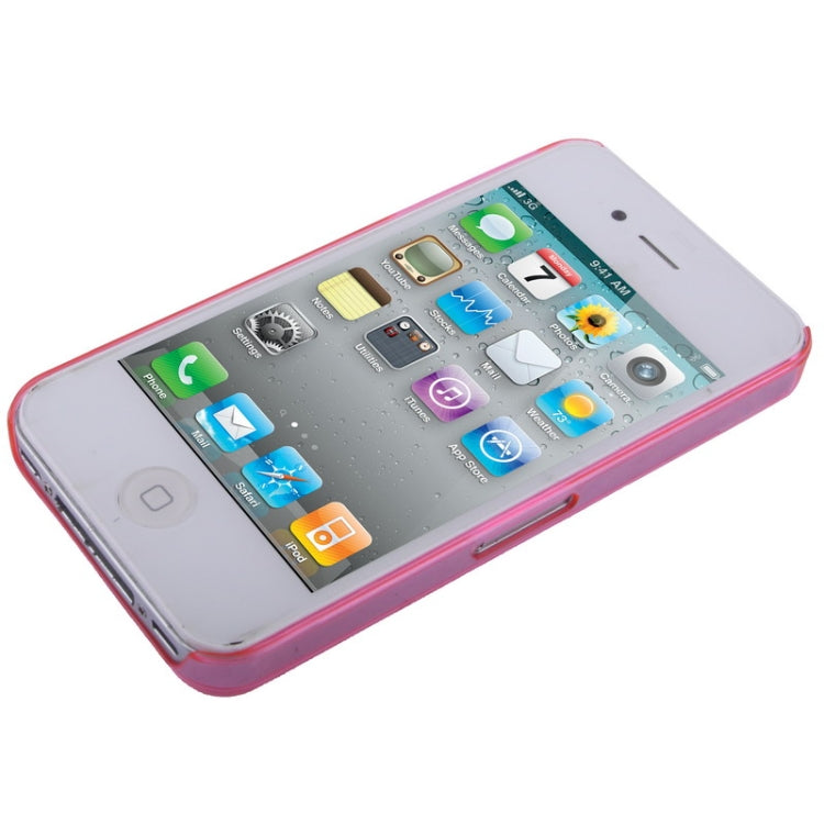 0.5mm Ultra Thin Scrub Plastic Case for iPhone 4 & 4S