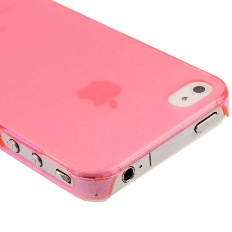 0.5mm Ultra Thin Scrub Plastic Case for iPhone 4 & 4S