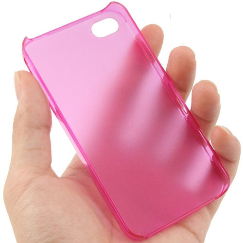 0.5mm Ultra Thin Scrub Plastic Case for iPhone 4 & 4S