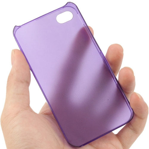 0.5mm Ultra Thin Scrub Plastic Case for iPhone 4 & 4S