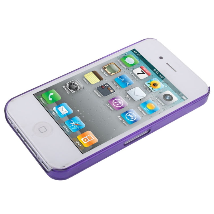 0.5mm Ultra Thin Scrub Plastic Case for iPhone 4 & 4S