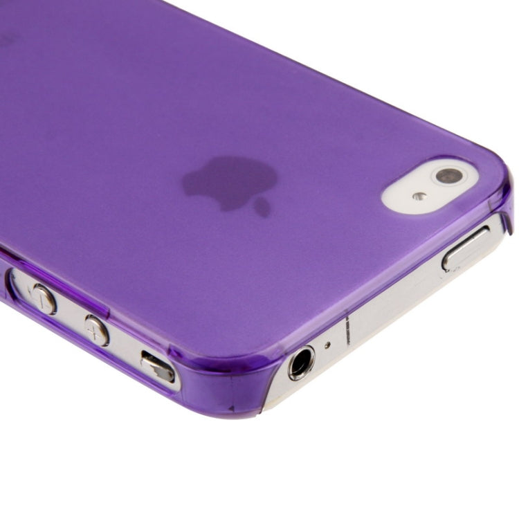 0.5mm Ultra Thin Scrub Plastic Case for iPhone 4 & 4S