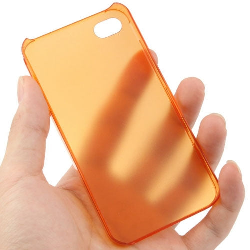 0.5mm Ultra Thin Scrub Plastic Case for iPhone 4 & 4S