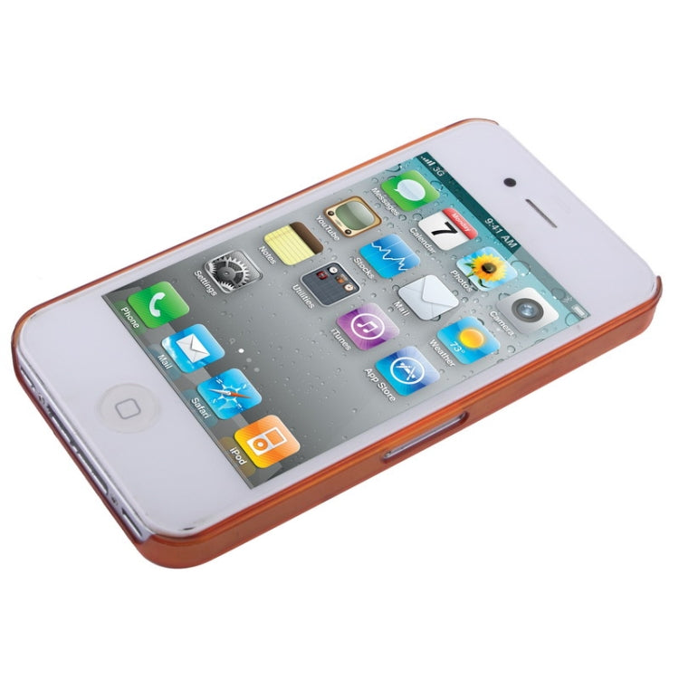 0.5mm Ultra Thin Scrub Plastic Case for iPhone 4 & 4S