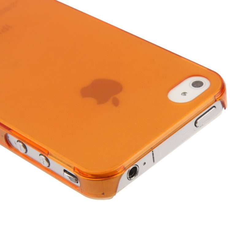 0.5mm Ultra Thin Scrub Plastic Case for iPhone 4 & 4S