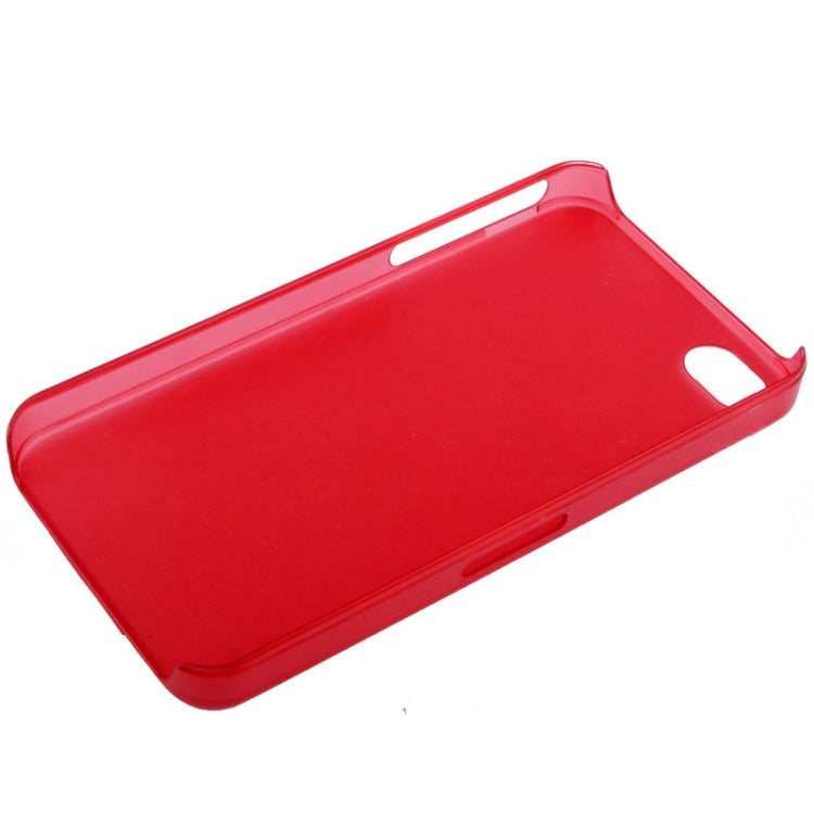 0.5mm Ultra Thin Scrub Plastic Case for iPhone 4 & 4S