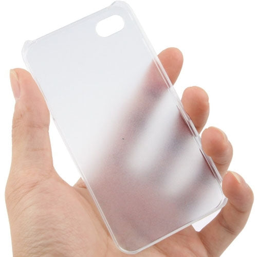 0.5mm Ultra Thin Scrub Plastic Case for iPhone 4 & 4S