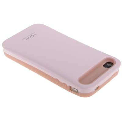 Smooth Surface (Plastic + Fluorescent Effect Silicone) Case for iPhone 4 & 4S