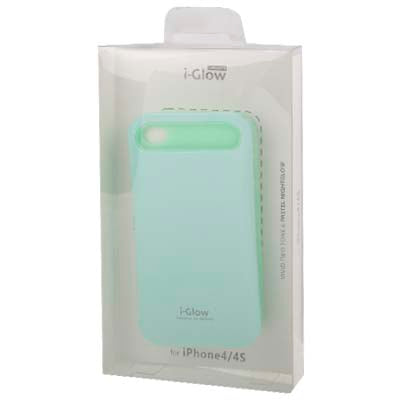 Smooth Surface (Plastic + Fluorescent Effect Silicone) Case for iPhone 4 & 4S