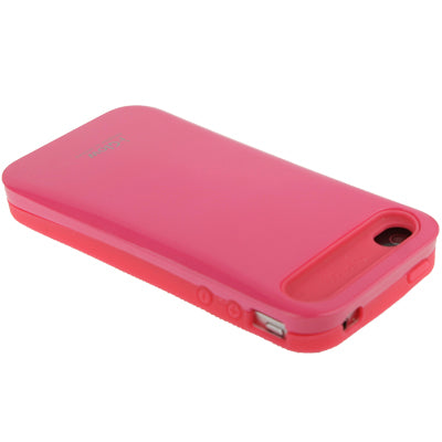 Smooth Surface (Plastic + Fluorescent Effect Silicone) Case for iPhone 4 & 4S