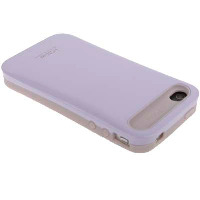 Smooth Surface (Plastic + Fluorescent Effect Silicone) Case for iPhone 4 & 4S