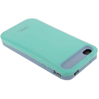 Smooth Surface (Plastic + Fluorescent Effect Silicone) Case for iPhone 4 & 4S