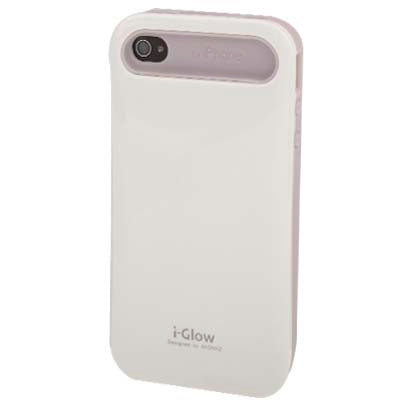 Smooth Surface (Plastic + Fluorescent Effect Silicone) Case for iPhone 4 & 4S