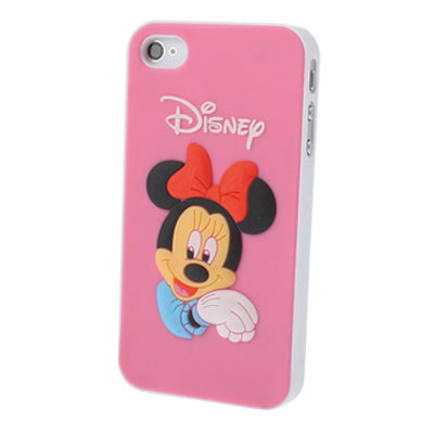 3D Cartoon Images Of The Plastic Case For IPhone 4 & 4S (Pink)