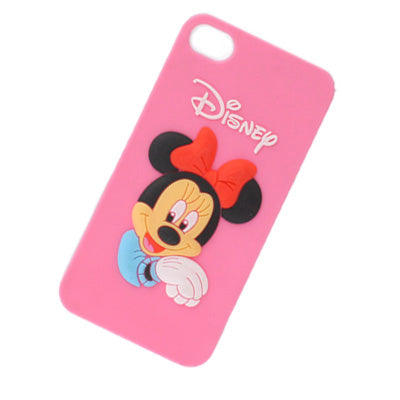 3D Cartoon Images Of The Plastic Case For IPhone 4 & 4S (Pink)