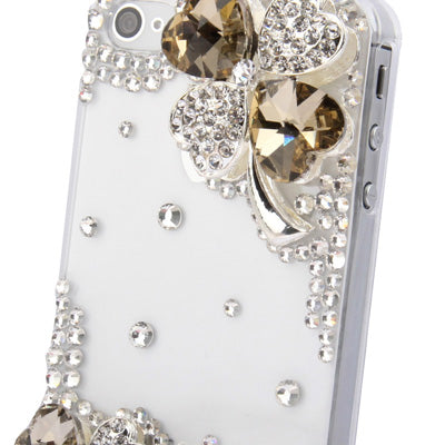 Handmade Diamond Encrusted Crystal Shell for iPhone 4 & 4S