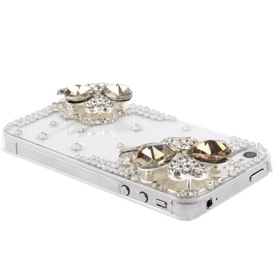 Handmade Diamond Encrusted Crystal Shell for iPhone 4 & 4S