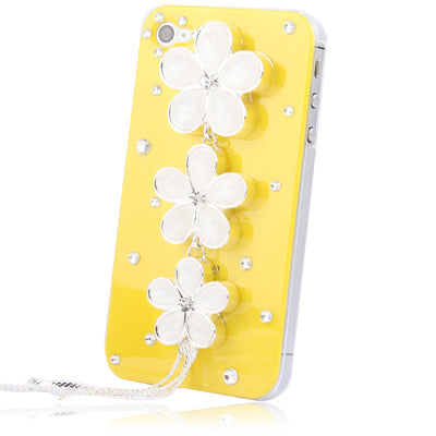 Handmade Diamond Encrusted Crystal Shell for iPhone 4 & 4S