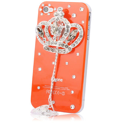 Handmade Diamond Encrusted Crystal Shell for iPhone 4 & 4S