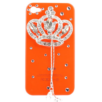 Handmade Diamond Encrusted Crystal Shell for iPhone 4 & 4S