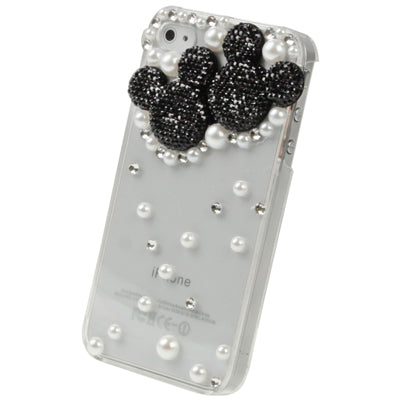 Mickey Mouse Design Diamond Encrusted Crystal Case for iPhone 4 & 4S, iPhone 4(CDMA),