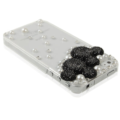 Mickey Mouse Design Diamond Encrusted Crystal Case for iPhone 4 & 4S, iPhone 4(CDMA),