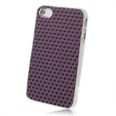 Wavelet Point Style Skinning Plastic Case for iPhone 4 & 4S