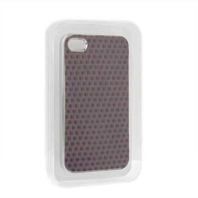 Wavelet Point Style Skinning Plastic Case for iPhone 4 & 4S