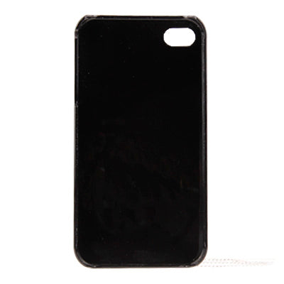 Flower Motifs Handmade Diamond Encrusted Crystal Shell for iPhone 4 & 4S