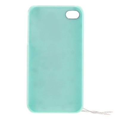 Flower Motifs Handmade Diamond Encrusted Crystal Shell for iPhone 4 & 4S