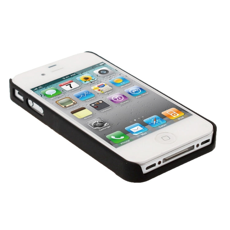 MOTOMO Metal Paste Skin Frosted Plastic Case for iPhone 4 & 4S