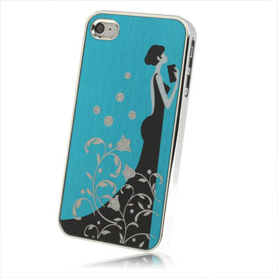Fashion Woman Style Plastic Case for iPhone 4 & 4S