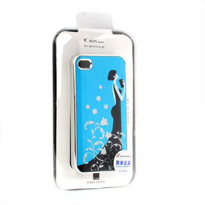 Fashion Woman Style Plastic Case for iPhone 4 & 4S