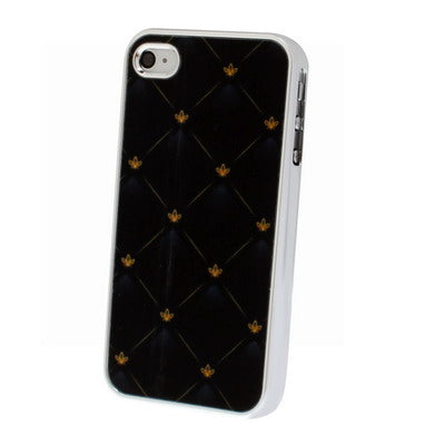 Lattice Pattern Plastic Protective Case for iPhone 4 & 4S